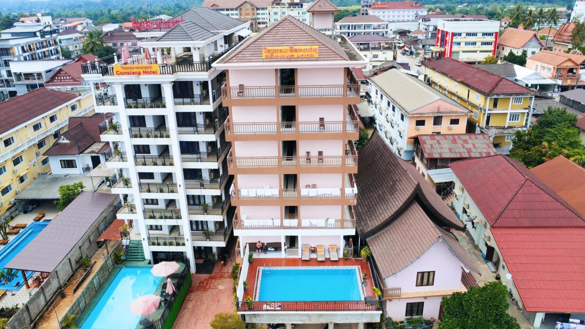 Vangvieng Sisavang Mountain View Hotel Vang Vieng Exterior foto