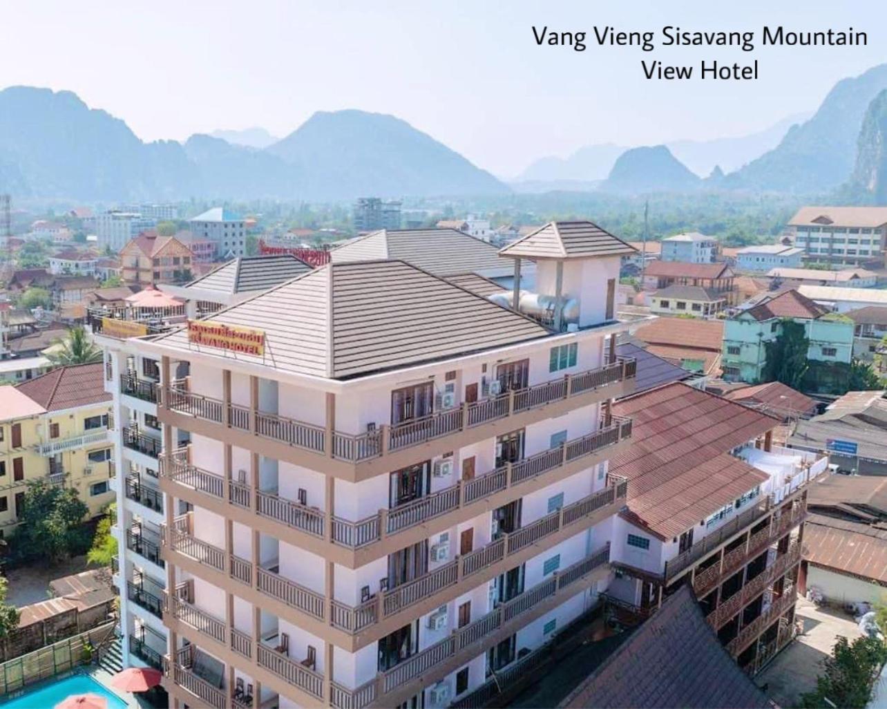 Vangvieng Sisavang Mountain View Hotel Vang Vieng Exterior foto